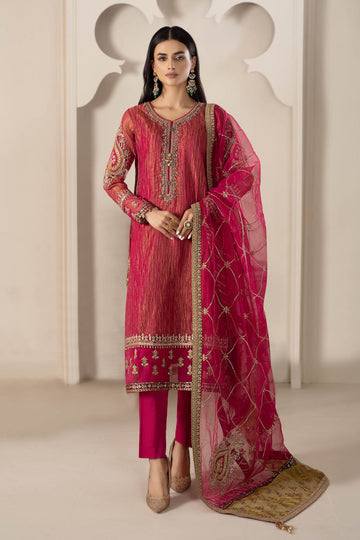 Maria B Pink SF-W23-27 Online Shopping